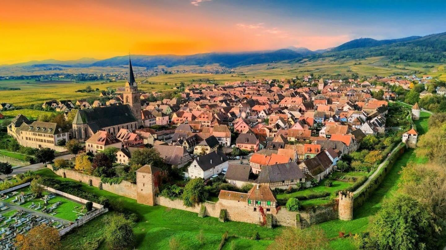 Le Grasberg Daire Bergheim Dış mekan fotoğraf